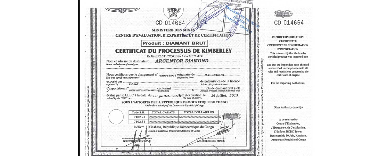 Kimberley certificaat